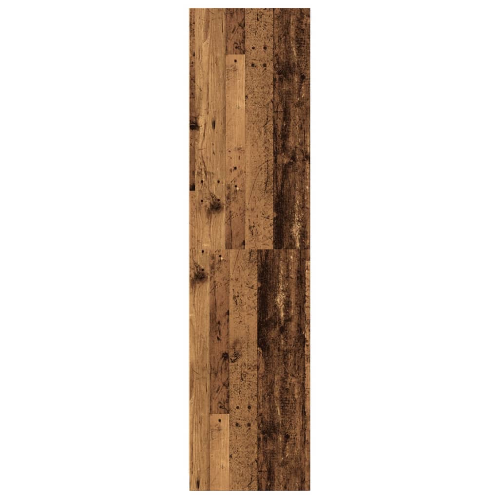 Armadio Legno Antico 80x50x200 cm in Legno Multistrato - homemem39