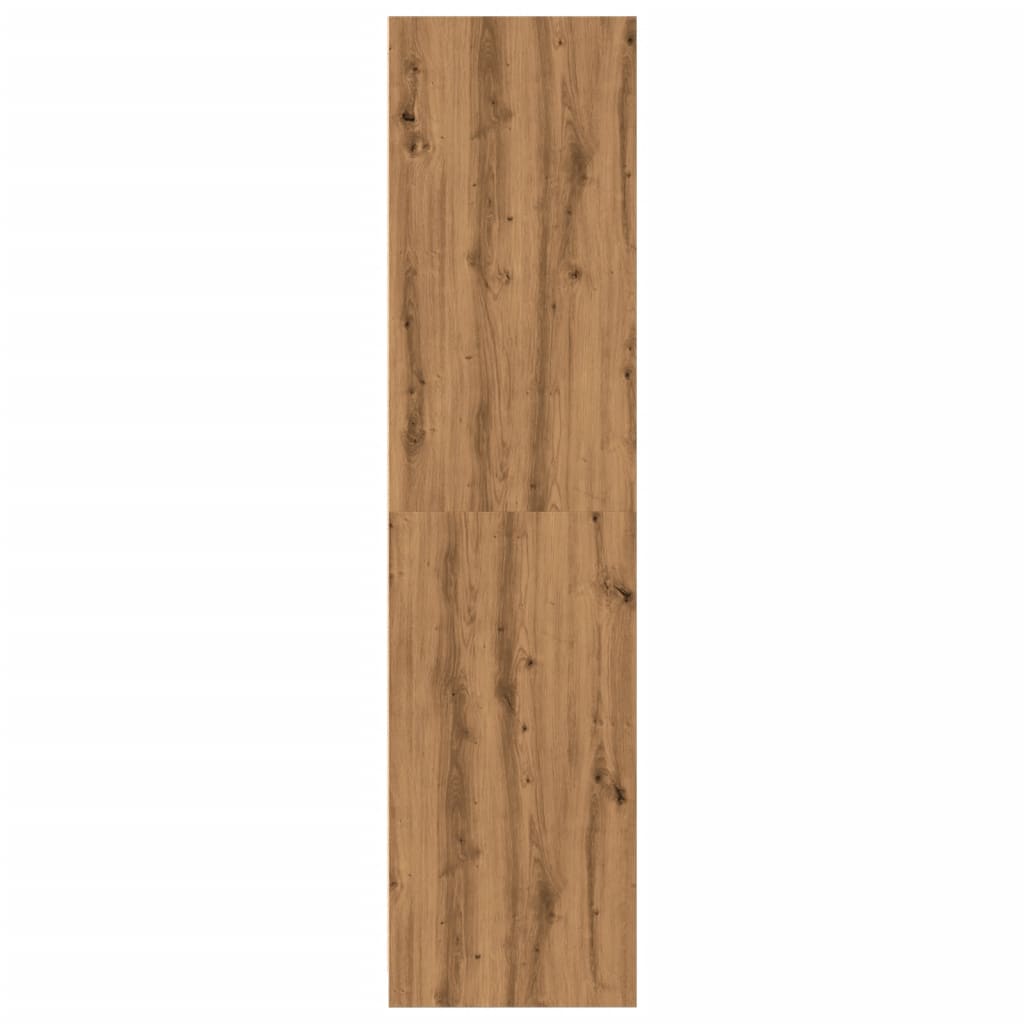 Armadio Rovere Artigianale 80x50x200 cm in Legno Multistrato | homemem39