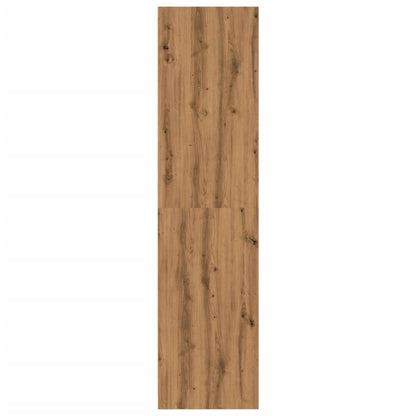 Armadio Rovere Artigianale 80x50x200 cm in Legno Multistrato | homemem39