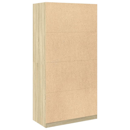 Armadio Rovere Sonoma 100x50x200 cm in Legno Multistrato | homemem39