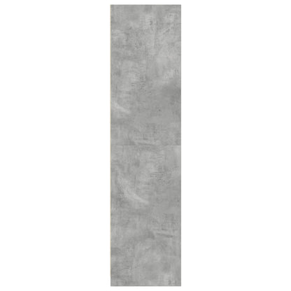 Armadio Grigio Cemento 100x50x200 cm in Legno Multistrato - homemem39