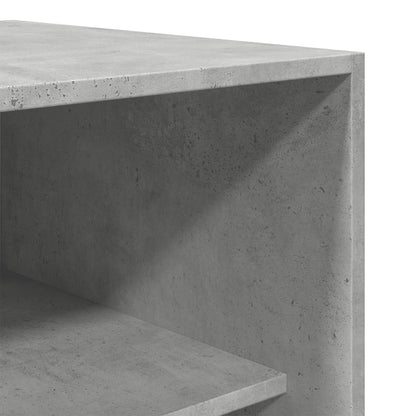 Armadio Grigio Cemento 100x50x200 cm in Legno Multistrato | homemem39
