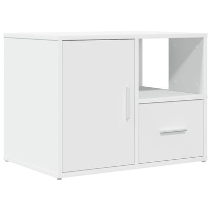 Mobile Angolare Bianco 160x40x45 cm in Truciolato