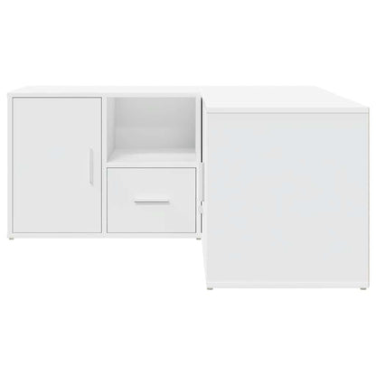 Mobile Angolare Bianco 160x40x45 cm in Truciolato