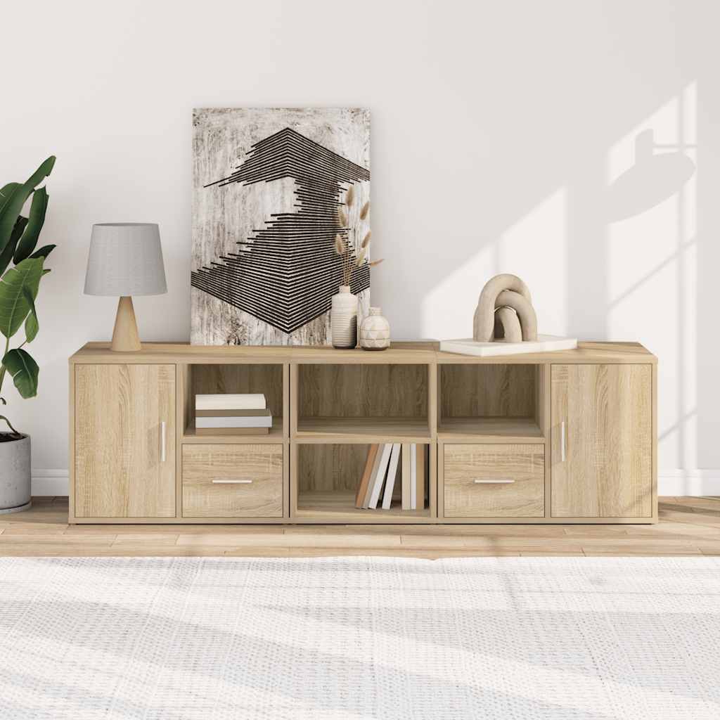 Mobile Angolare Rovere Sonoma 160x40x45 cm in Truciolato