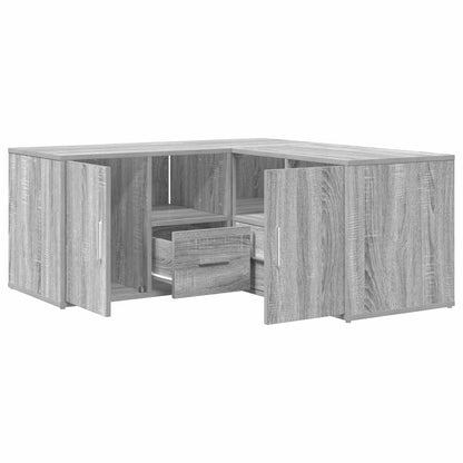 Mobile Angolare Grigio Sonoma 160x40x45 cm in Truciolato | homemem39