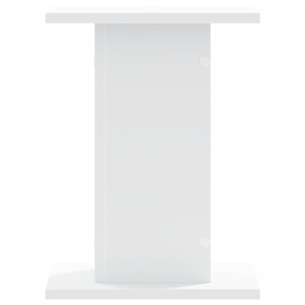 Supporti per Piante 2 pz Bianchi 30x30x40cm Legno Multistrato - homemem39