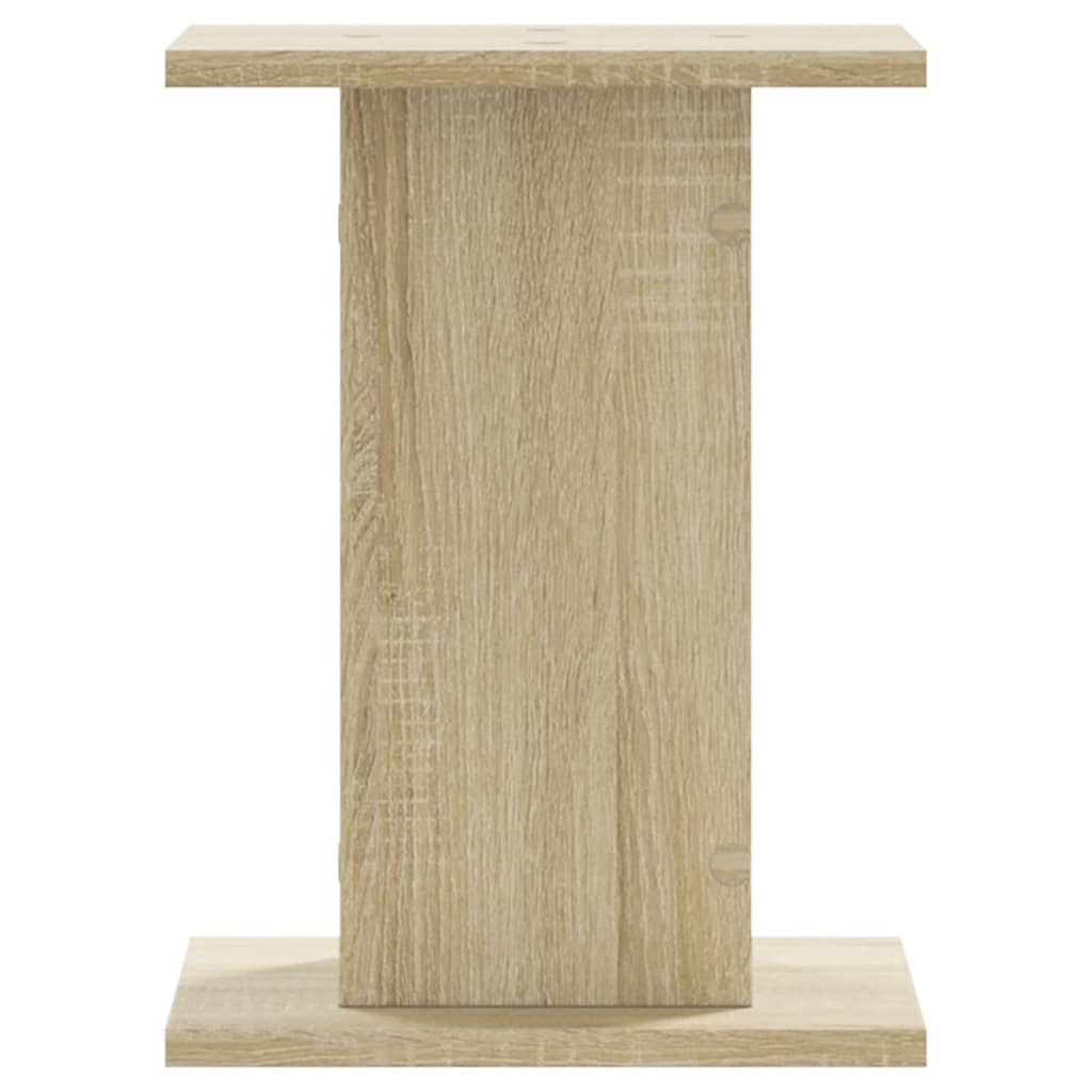 Supporti per Piante 2 pz Rovere Sonoma 17x17x60cm in Truciolato | homemem39