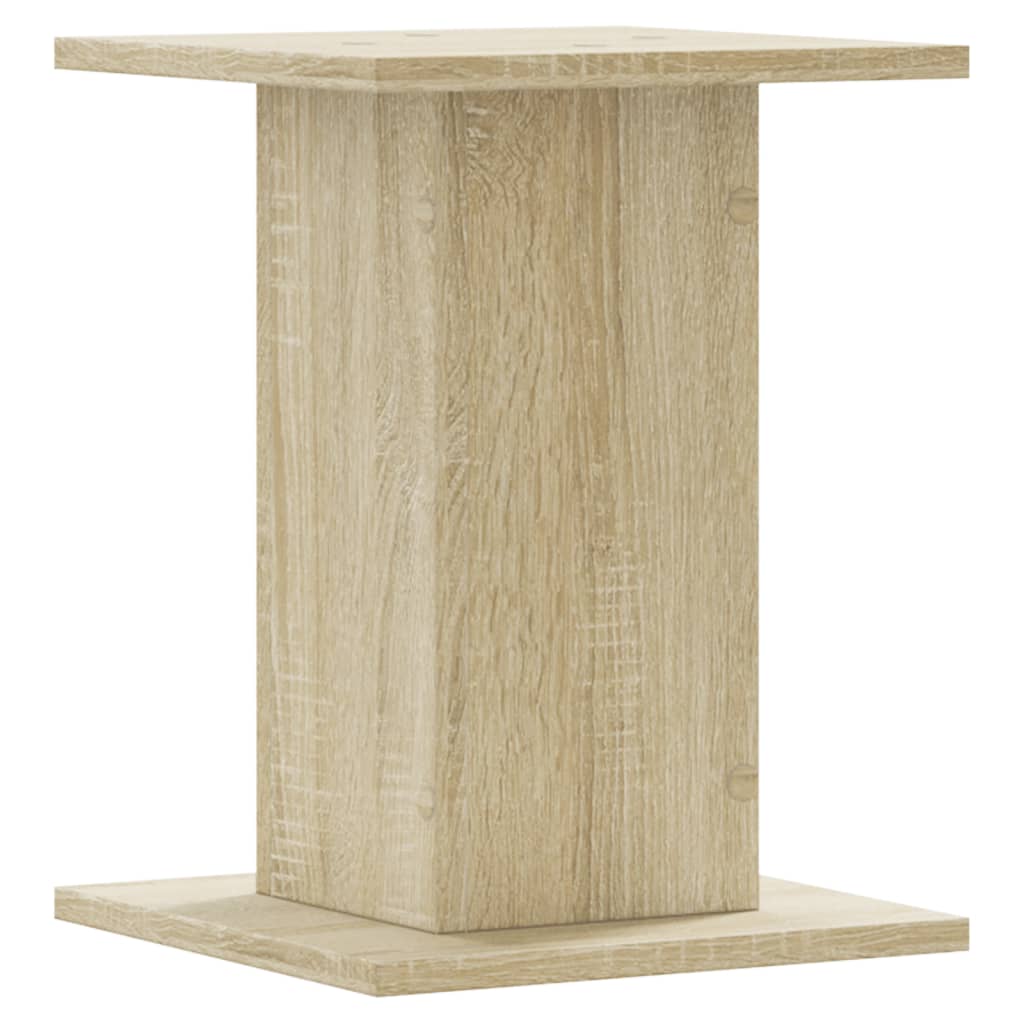 Supporti per Piante 2 pz Rovere Sonoma 17x17x60cm in Truciolato | homemem39