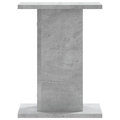 Supporti per Piante 2 pz Grigio Cemento 30x30x50 cm Truciolato | homemem39