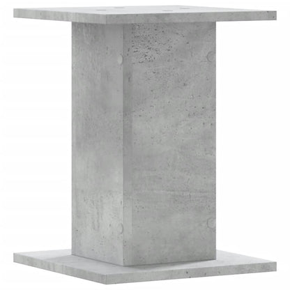 Supporti per Piante 2 pz Grigio Cemento 30x30x50 cm Truciolato - homemem39