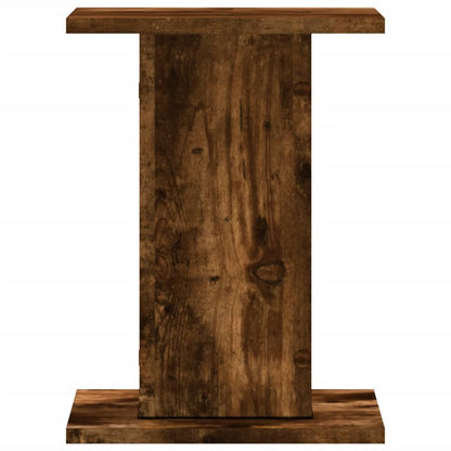 Supporti per Piante 2 pz Rovere Fumo 30x30x40 cm in Truciolato | homemem39