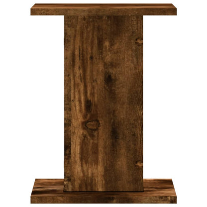 Supporti per Piante 2 pz Rovere Fumo 30x30x40 cm in Truciolato | homemem39
