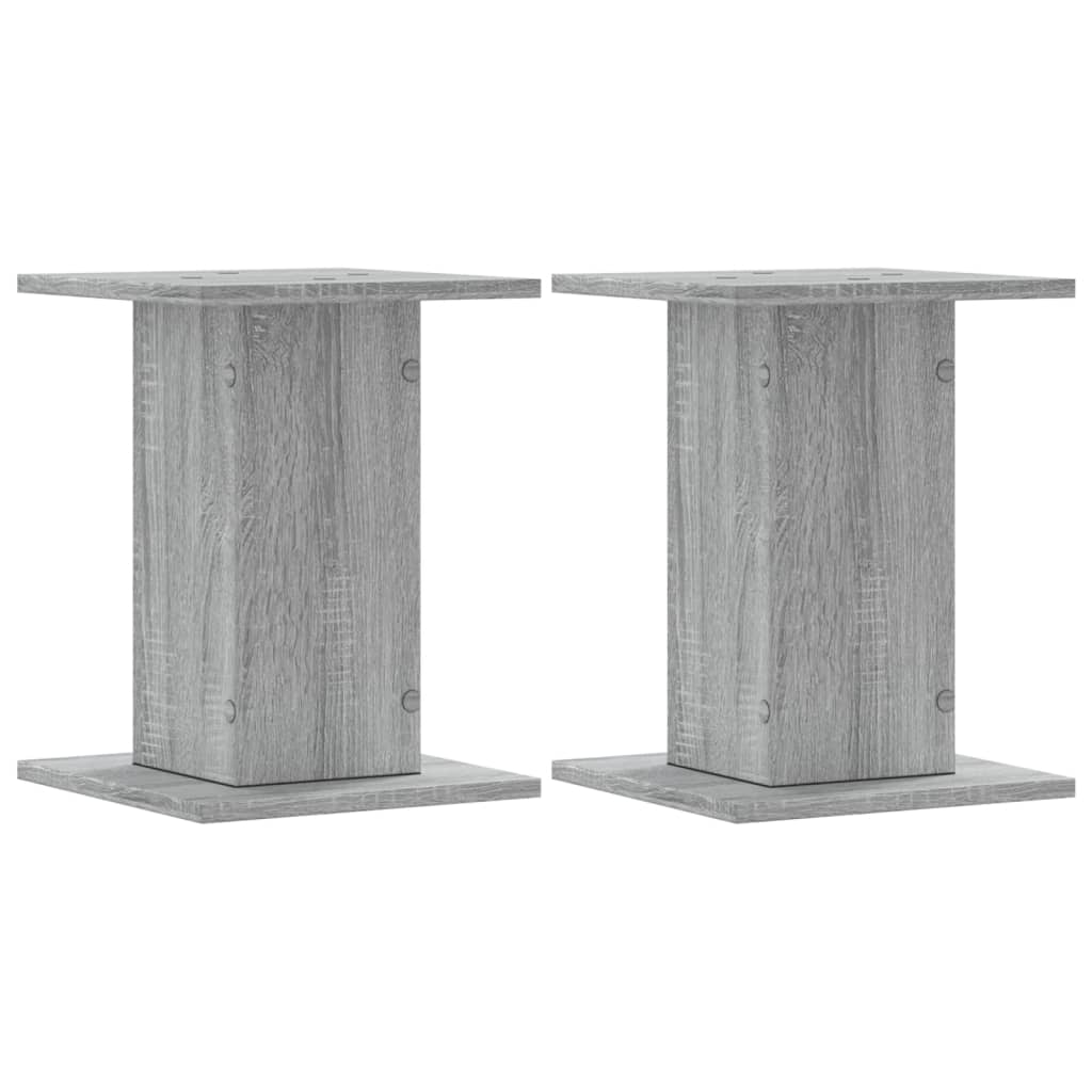 Supporti per Piante 2 pz Grigio Sonoma 30x30x40cm in Truciolato | homemem39