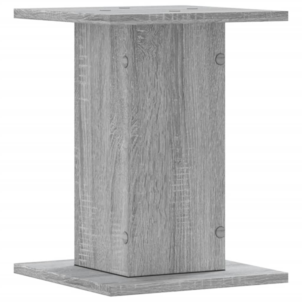 Supporti per Piante 2 pz Grigio Sonoma 30x30x40cm in Truciolato | homemem39