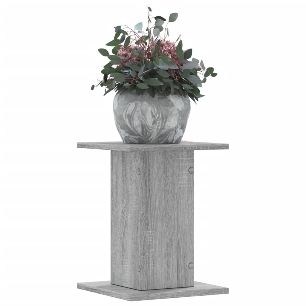 Supporti per Piante 2 pz Grigio Sonoma 30x30x40cm in Truciolato - homemem39