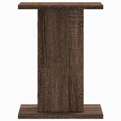 Supporti per Piante 2 pz Rovere Marrone 30x30x40 cm Truciolato | homemem39