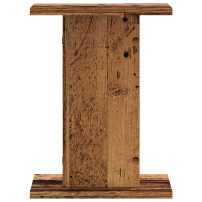 Supporti per Piante 2 pz Legno Vecchio 30x30x40 cm Truciolato | homemem39