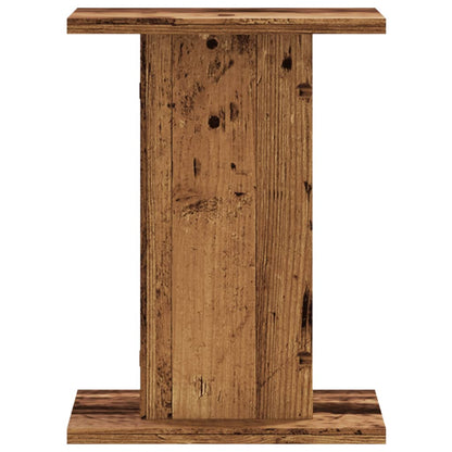 Supporti per Piante 2 pz Legno Vecchio 30x30x40 cm Truciolato | homemem39