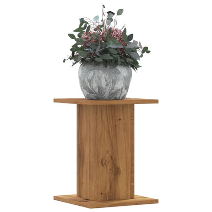 Supporti Piante 2 pz Rovere Artigianale 30x30x40 cm Truciolato | homemem39