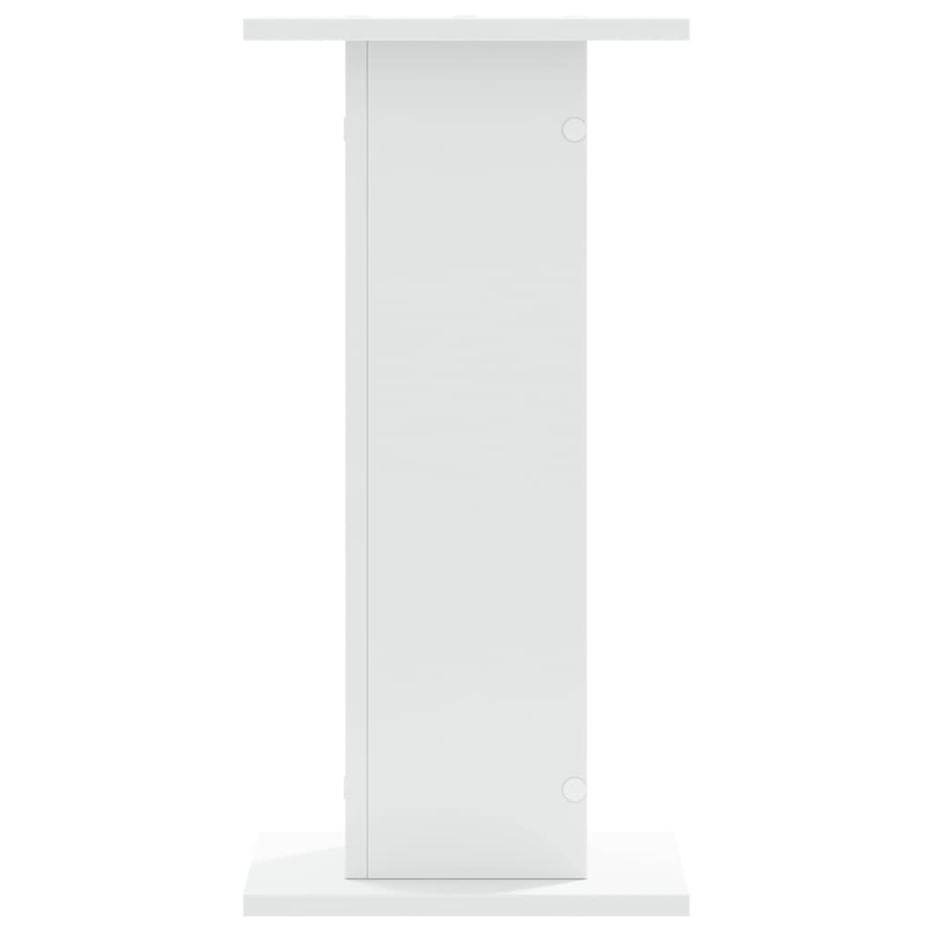 Supporti per Piante 2 pz Bianchi 30x30x60 cm Legno Multistrato | homemem39
