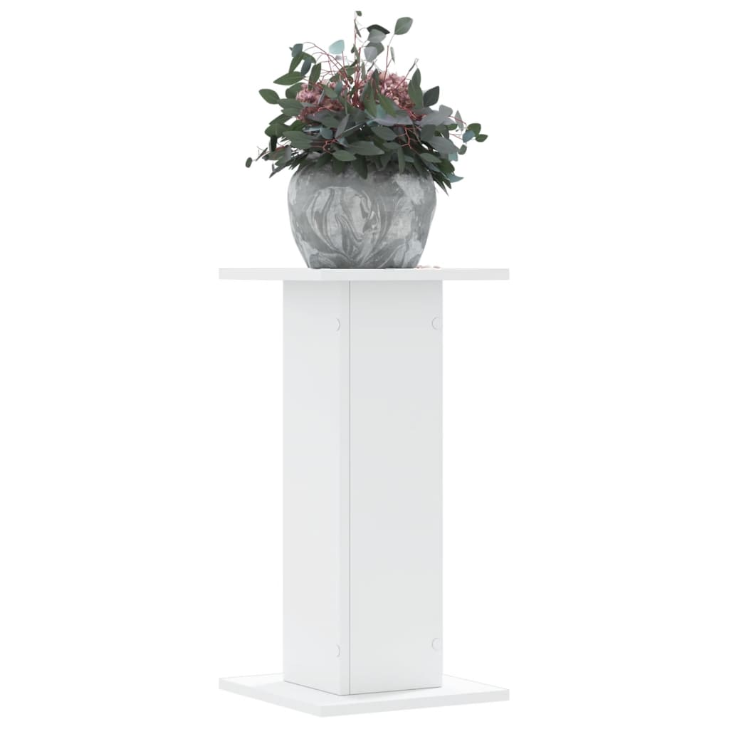 Supporti per Piante 2 pz Bianchi 30x30x60 cm Legno Multistrato | homemem39