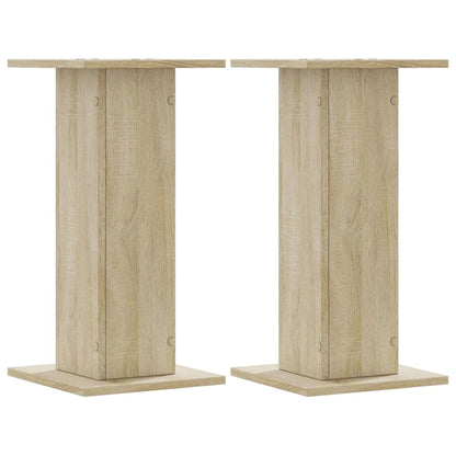 Supporti per Piante 2 pz Rovere Sonoma 30x30x60cm in Truciolato | homemem39