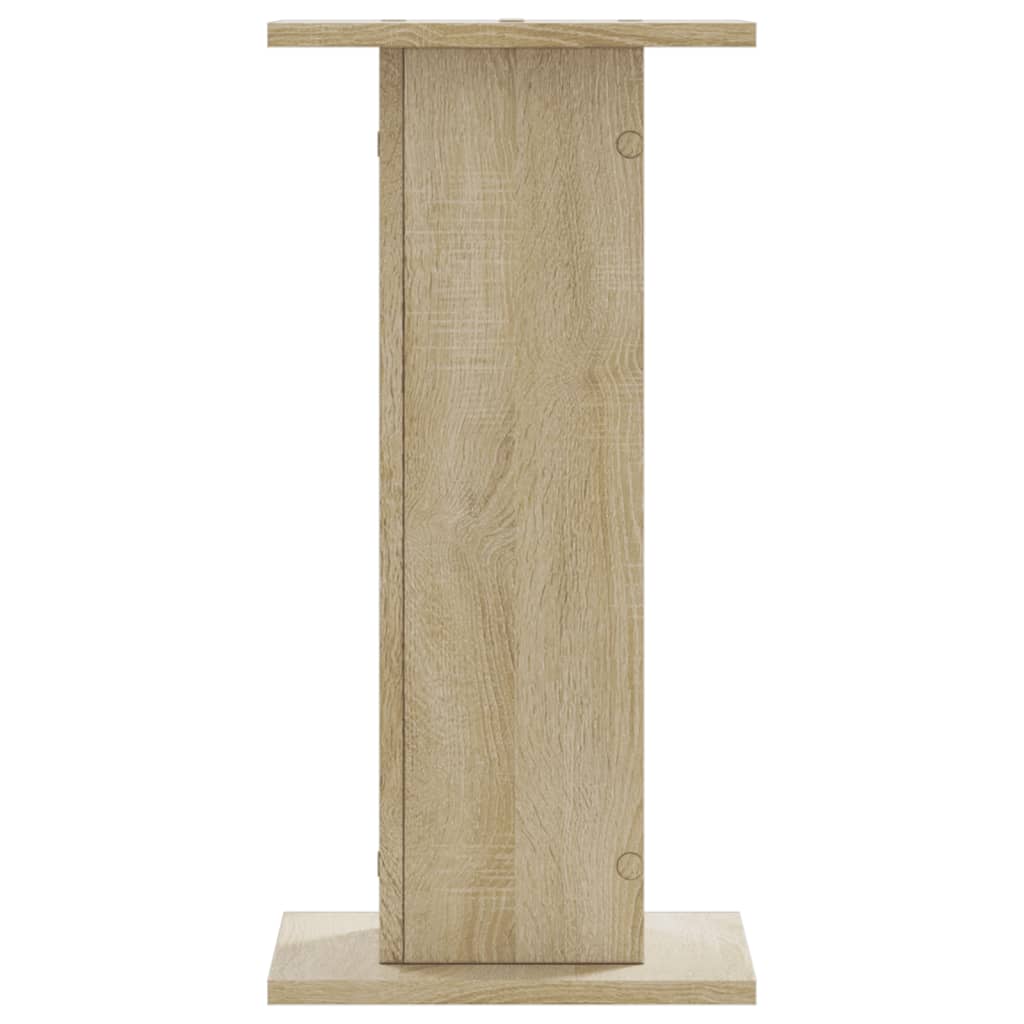 Supporti per Piante 2 pz Rovere Sonoma 30x30x60cm in Truciolato | homemem39