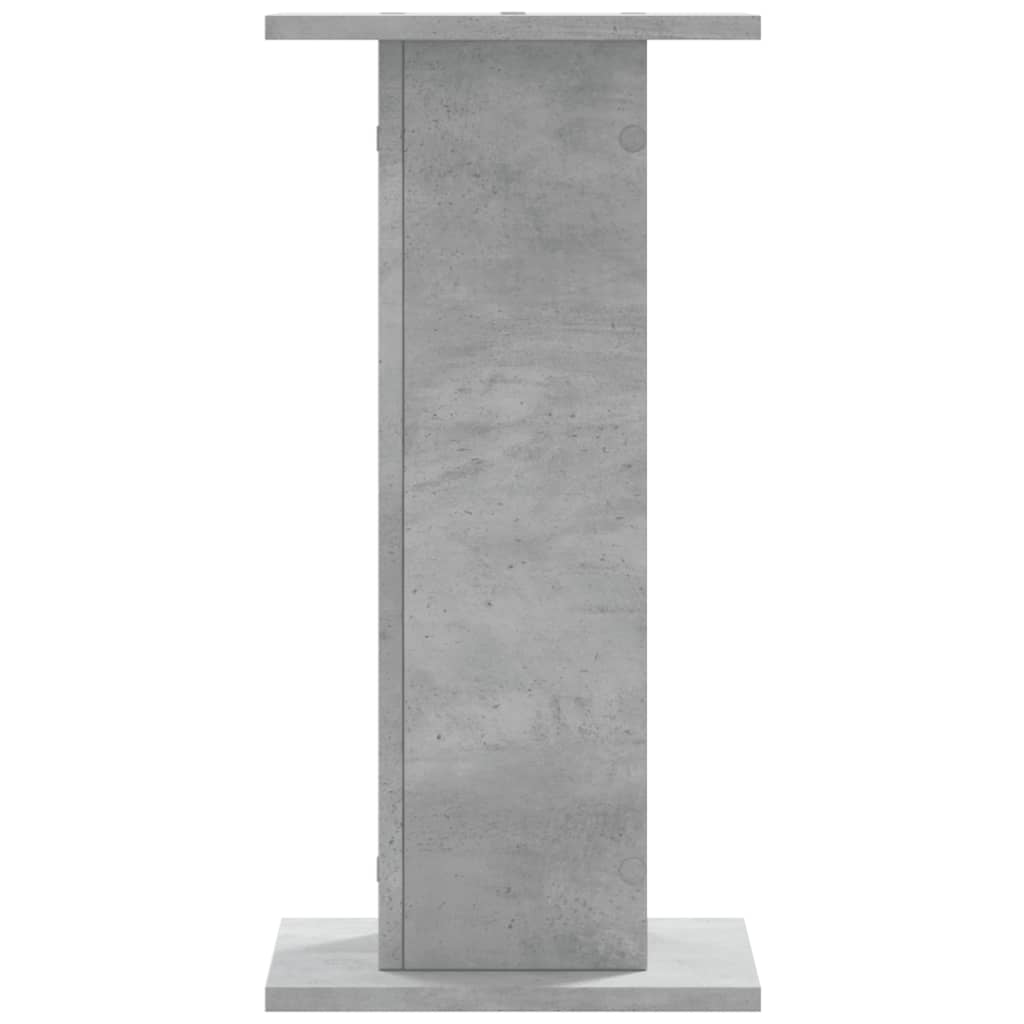 Supporti per Piante 2 pz Grigio Cemento 30x30x60 cm Truciolato | homemem39