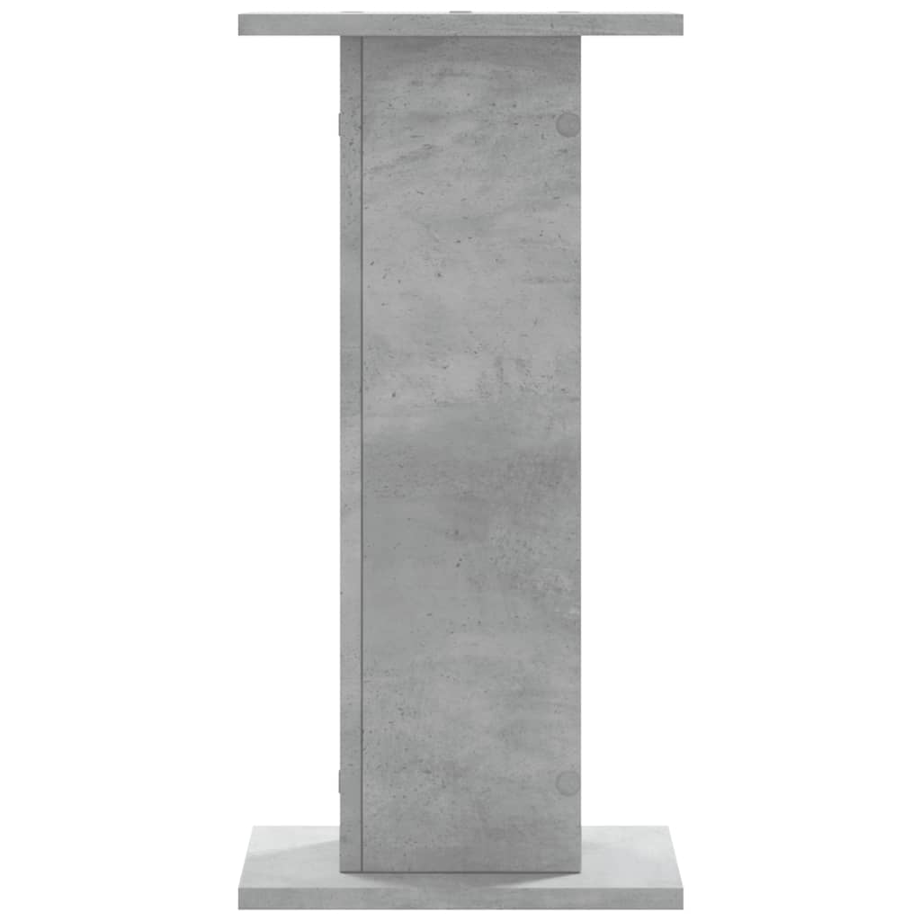 Supporti per Piante 2 pz Grigio Cemento 30x30x60 cm Truciolato - homemem39
