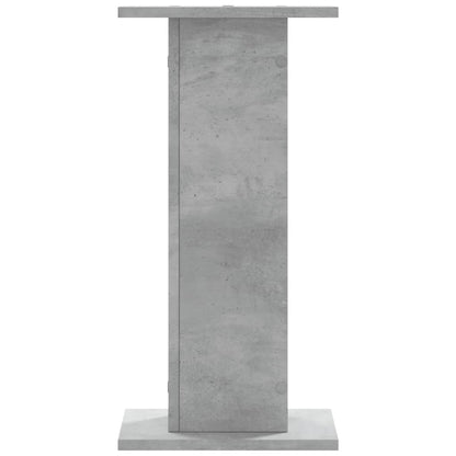 Supporti per Piante 2 pz Grigio Cemento 30x30x60 cm Truciolato - homemem39