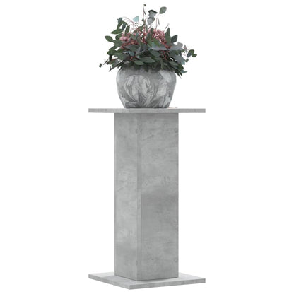 Supporti per Piante 2 pz Grigio Cemento 30x30x60 cm Truciolato | homemem39