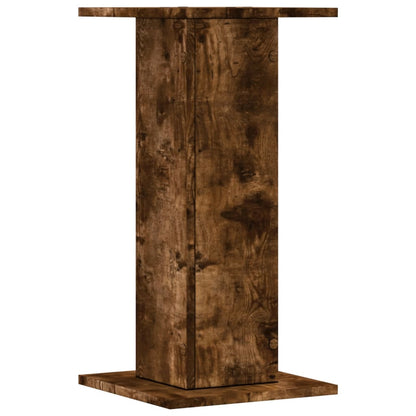 Supporti per Piante 2 pz Rovere Fumo 30x30x60 cm in Truciolato | homemem39