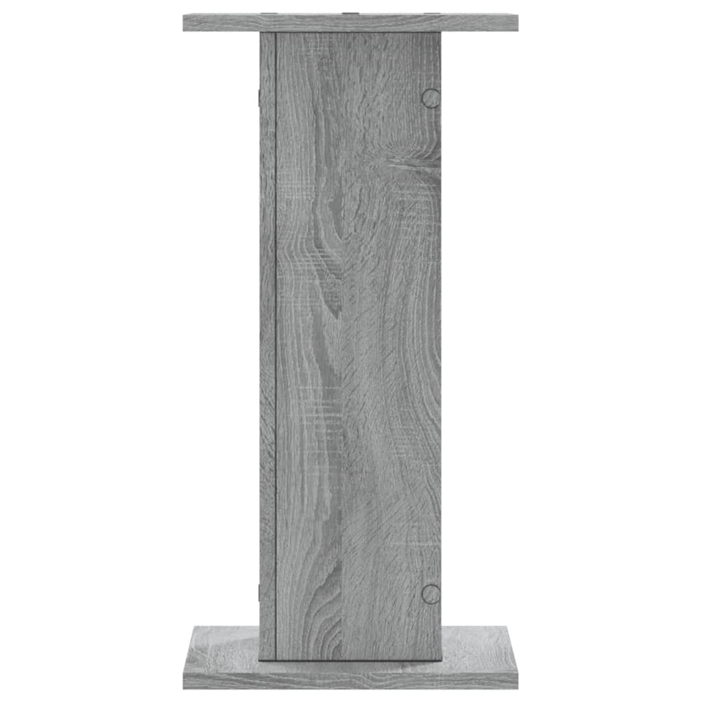 Supporti per Piante 2 pz Grigio Sonoma 30x30x60cm in Truciolato | homemem39