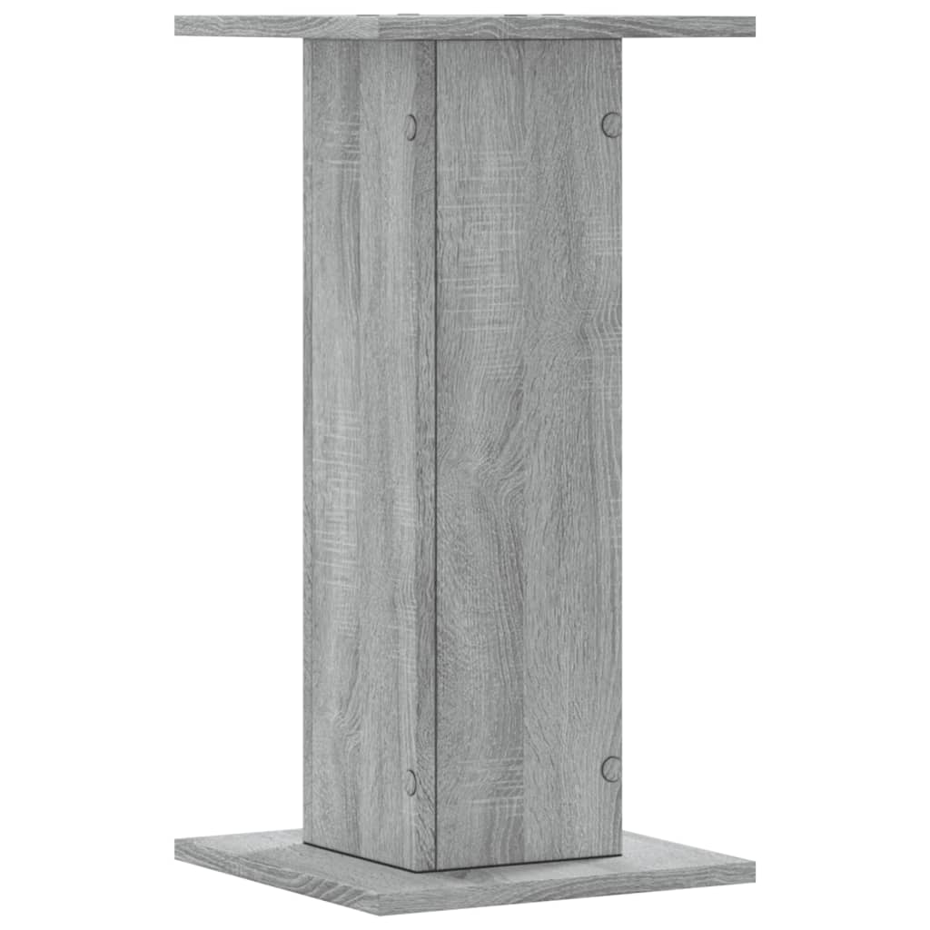 Supporti per Piante 2 pz Grigio Sonoma 30x30x60cm in Truciolato - homemem39