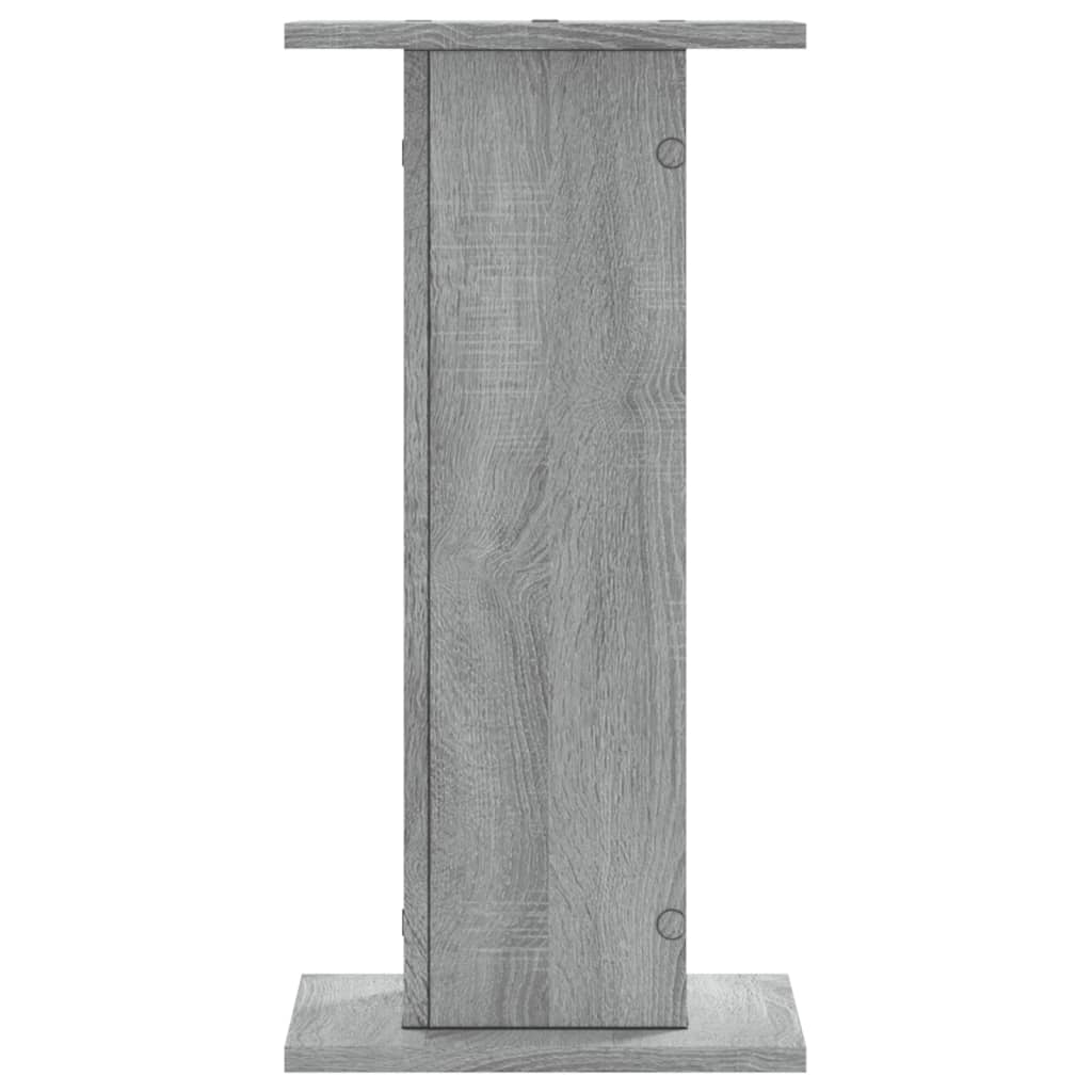 Supporti per Piante 2 pz Grigio Sonoma 30x30x60cm in Truciolato - homemem39