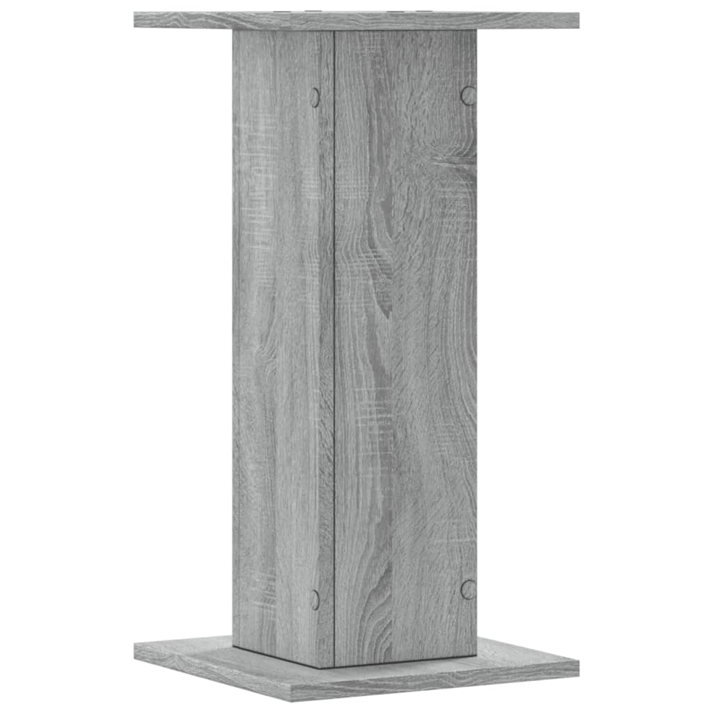 Supporti per Piante 2 pz Grigio Sonoma 30x30x60cm in Truciolato - homemem39