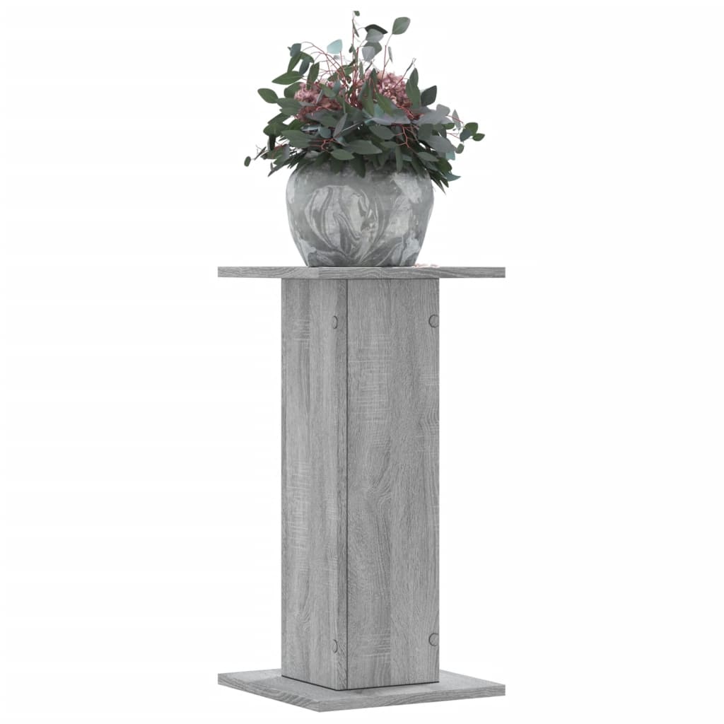 Supporti per Piante 2 pz Grigio Sonoma 30x30x60cm in Truciolato - homemem39
