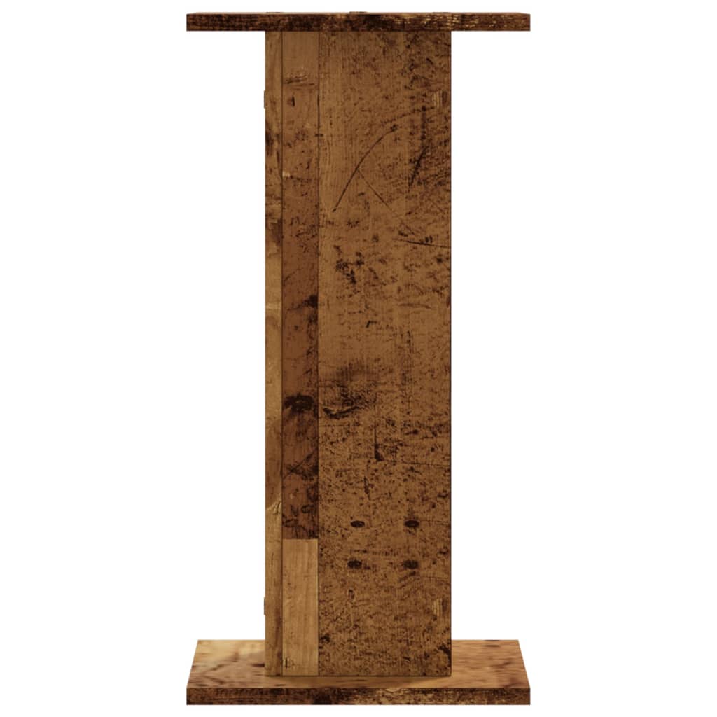 Supporti per Piante 2 pz Legno Vecchio 30x30x60 cm Truciolato | homemem39
