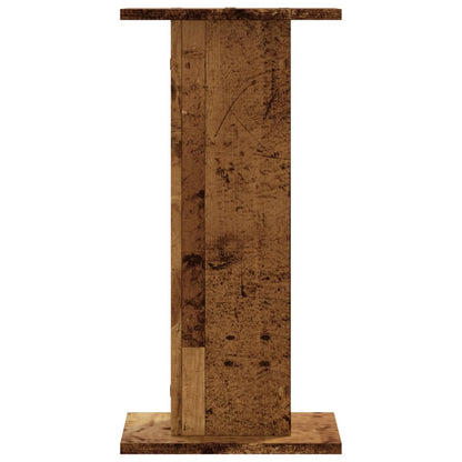 Supporti per Piante 2 pz Legno Vecchio 30x30x60 cm Truciolato | homemem39
