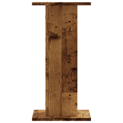 Supporti per Piante 2 pz Legno Vecchio 30x30x60 cm Truciolato | homemem39