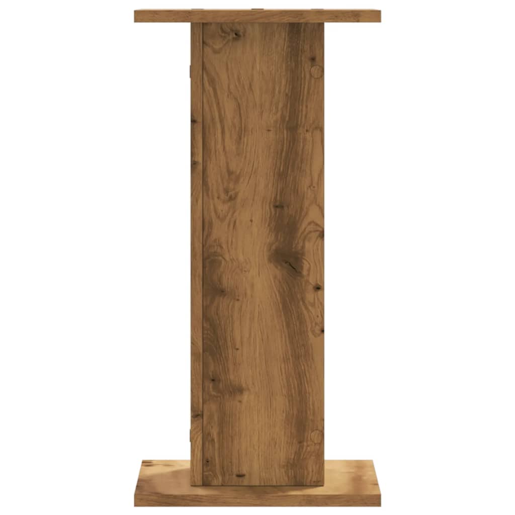 Supporti Piante 2 pz Rovere Artigianale 30x30x60 cm Truciolato | homemem39