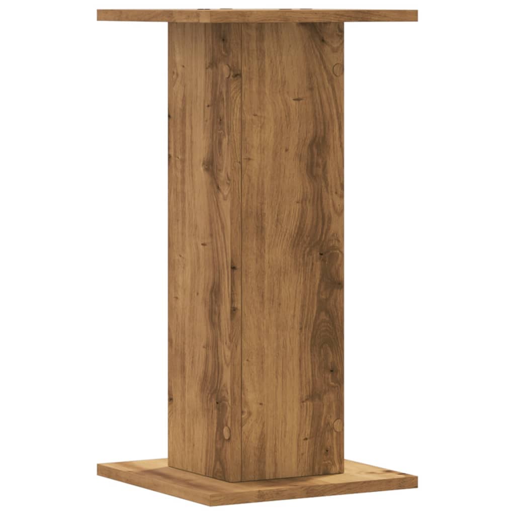 Supporti Piante 2 pz Rovere Artigianale 30x30x60 cm Truciolato | homemem39