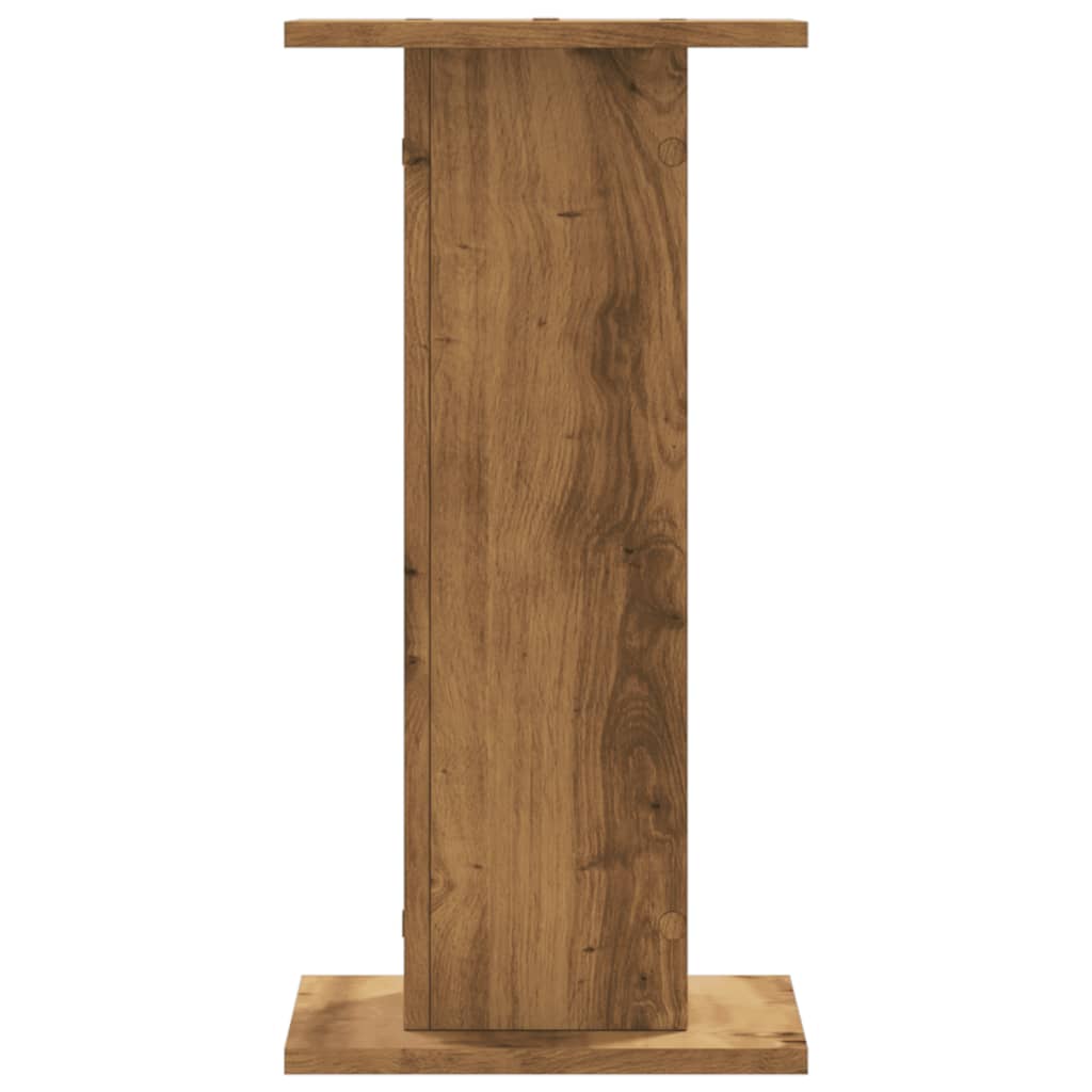 Supporti Piante 2 pz Rovere Artigianale 30x30x60 cm Truciolato | homemem39