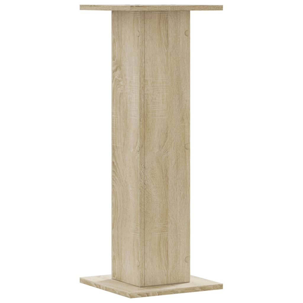 Supporti per Piante 2 pz Rovere Sonoma 30x30x80cm in Truciolato | homemem39