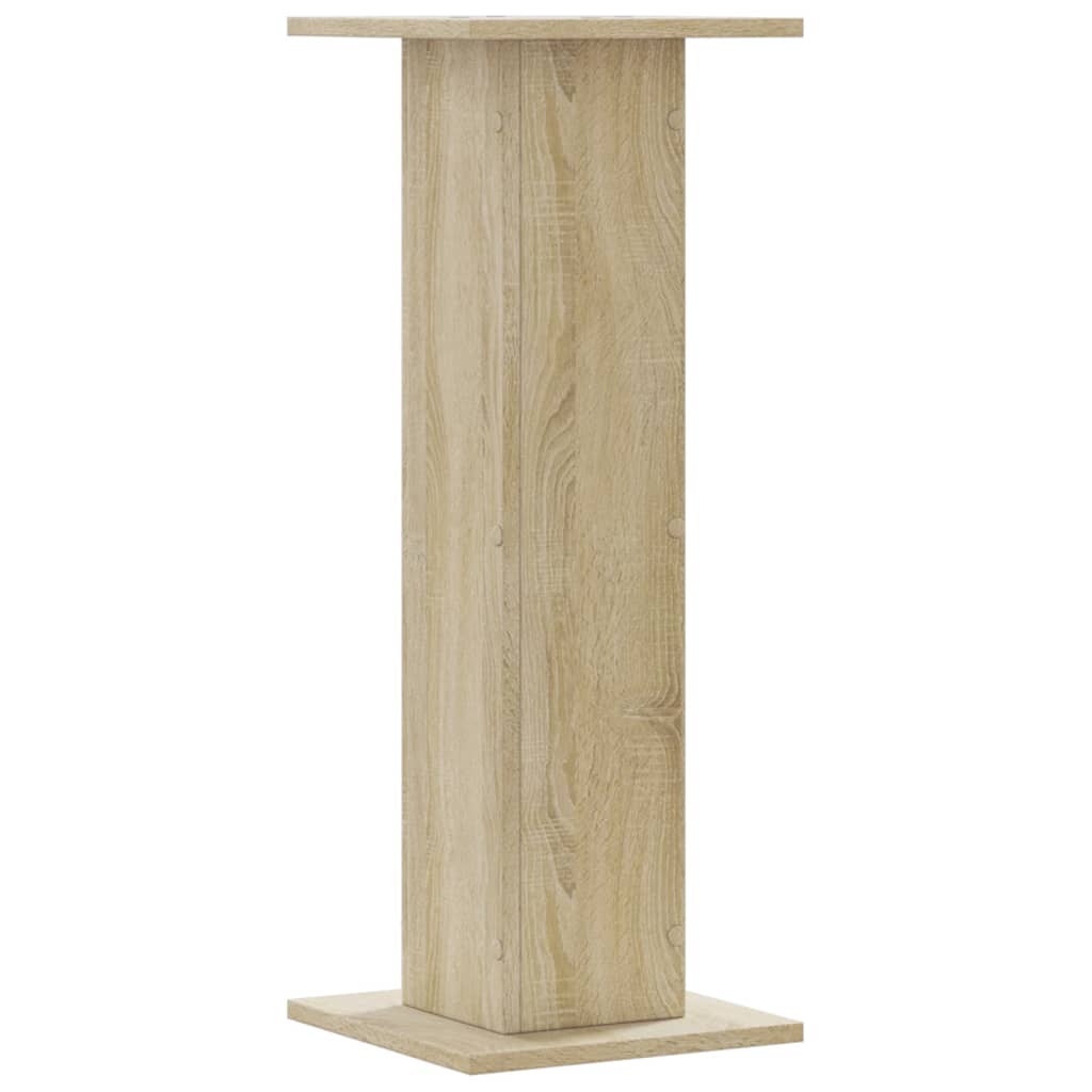Supporti per Piante 2 pz Rovere Sonoma 30x30x80cm in Truciolato | homemem39