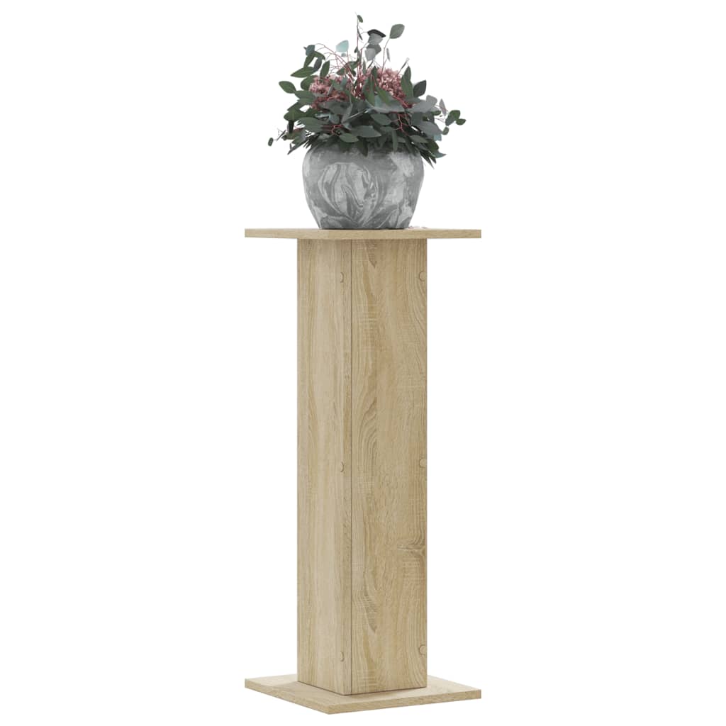 Supporti per Piante 2 pz Rovere Sonoma 30x30x80cm in Truciolato | homemem39