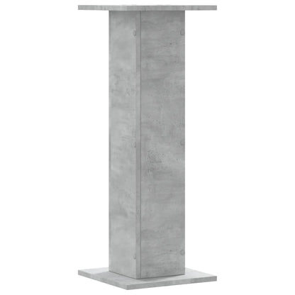 Supporti per Piante 2 pz Grigio Cemento 30x30x80 cm Truciolato - homemem39