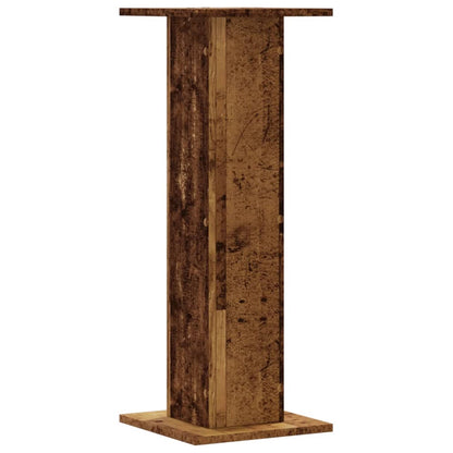 Supporti per Piante 2 pz Legno Vecchio 30x30x80 cm Truciolato - homemem39