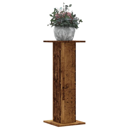 Supporti per Piante 2 pz Legno Vecchio 30x30x80 cm Truciolato | homemem39